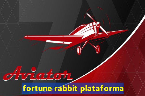 fortune rabbit plataforma